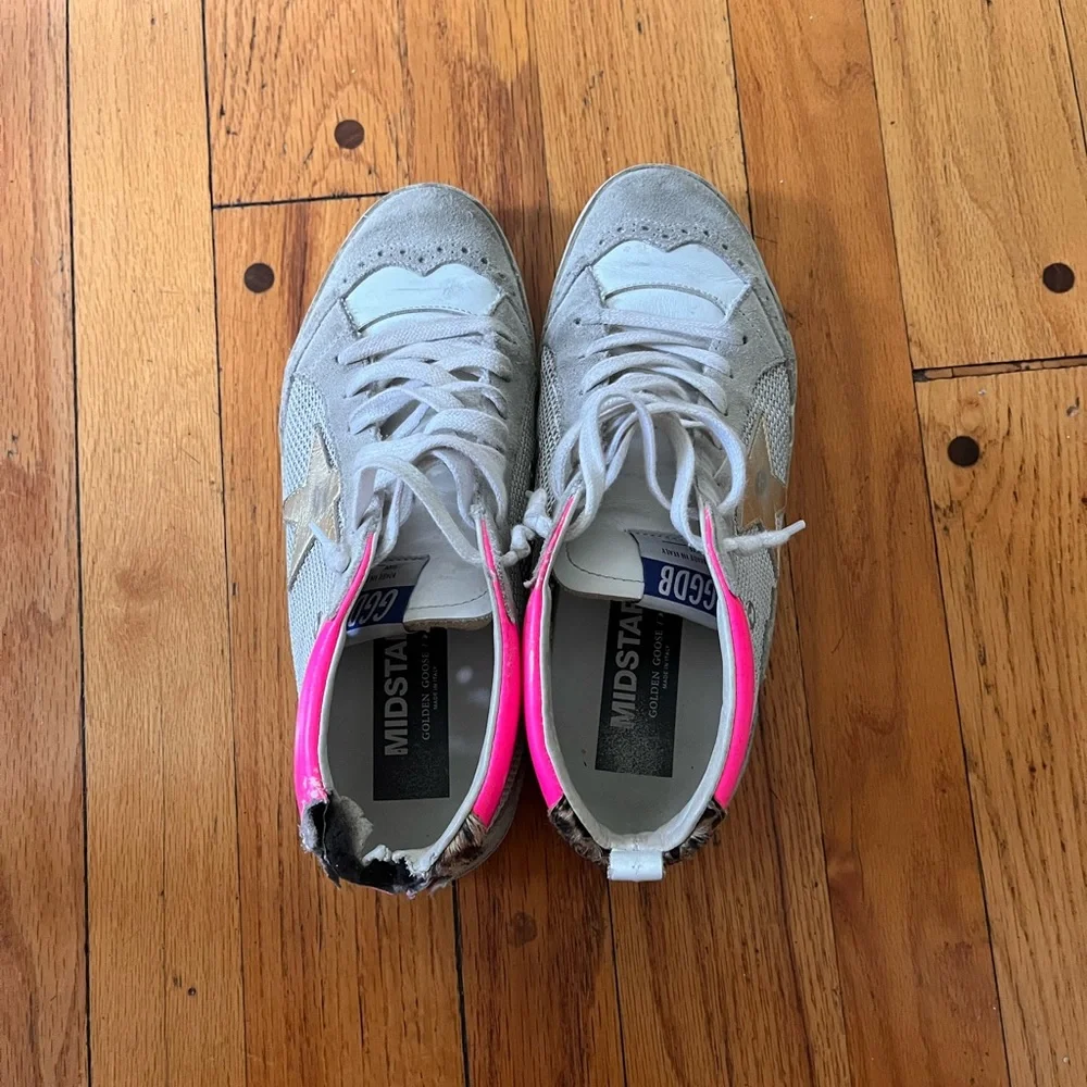 Golden Goose Mid Star Sneakers